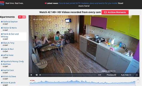 Latest HD online cams at Voyeur House TV